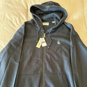 Men’s penguin extra extra large zip up sweatshirt
